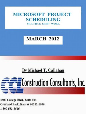 cover image of Microsoft Project Scheduling